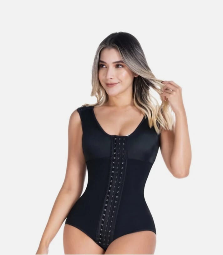 Sculpting Body Shaper Bodysuit - Black - KS0R65