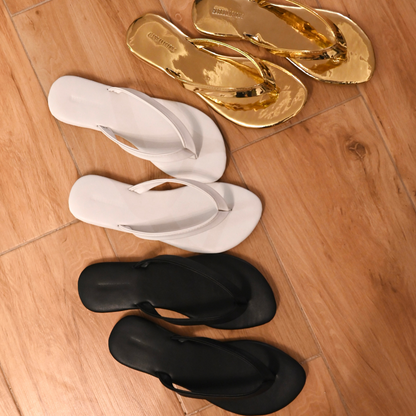 Urbana Gold Slippers