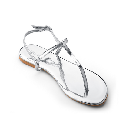 Tira Silver Sandals