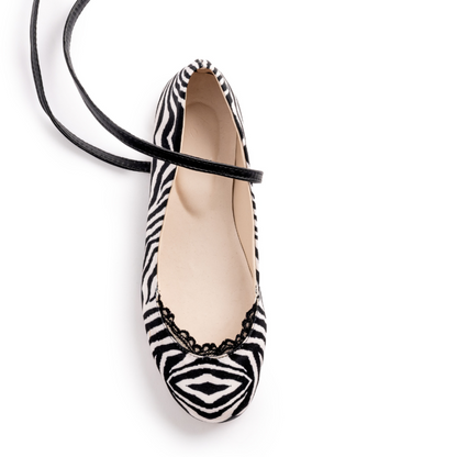 AMORIO LIGHT ZEBRA FLATS