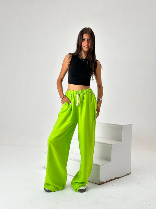 Wide Leg Linen Pants