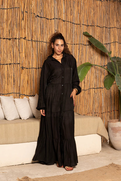 Maxi Flowy Beach Dress