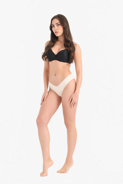 Seamless Everyday Comfort Bikini Camel-Gray