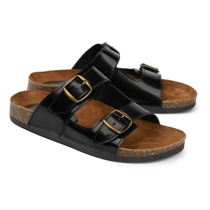 Arizona Natural Leather Slippers