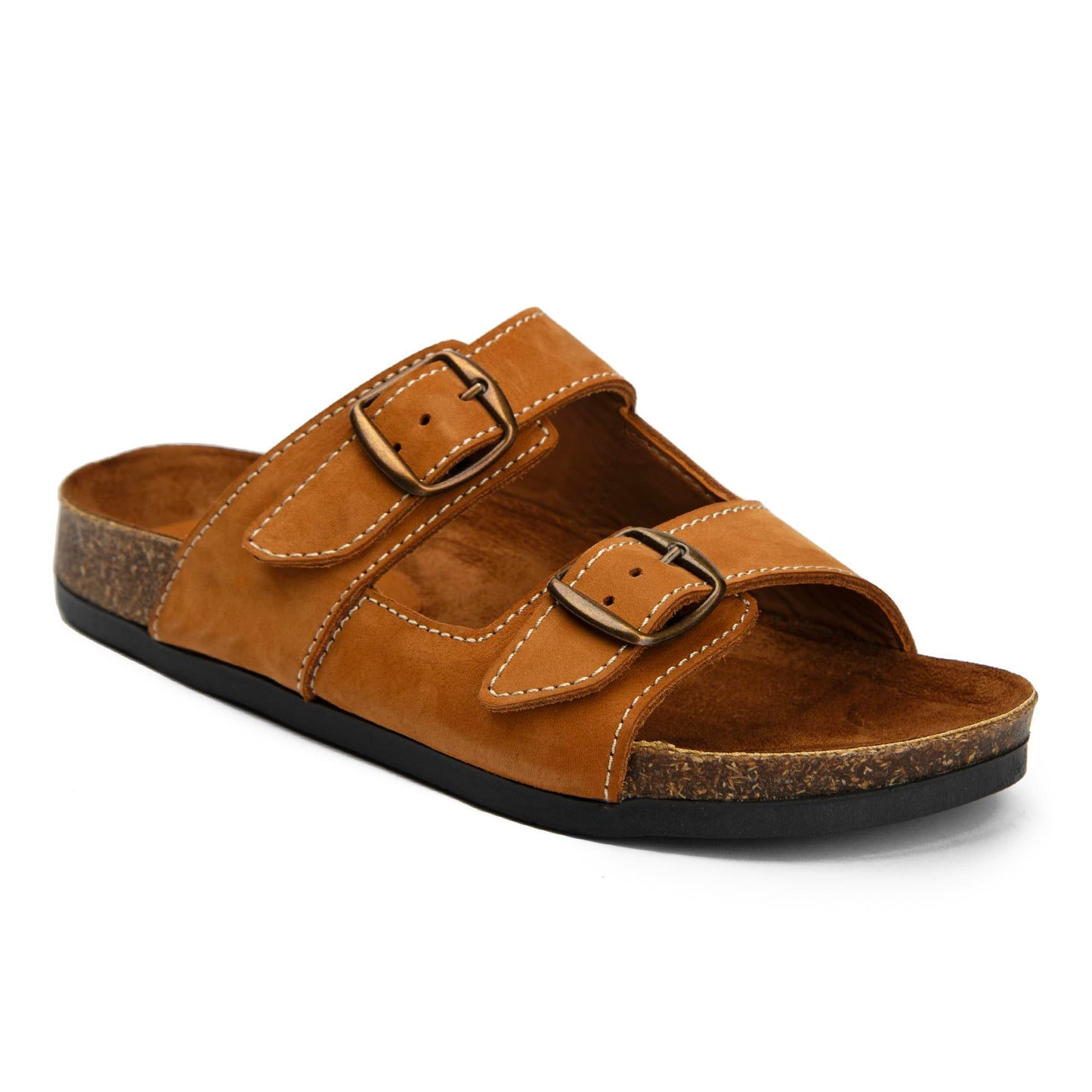 Arizona Natural Leather Slippers