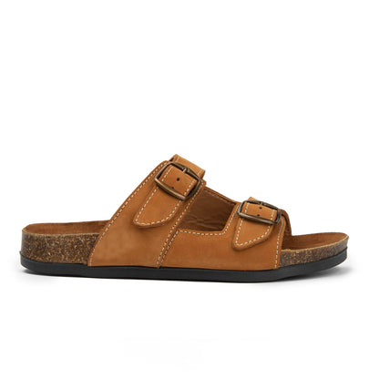 Arizona Natural Leather Slippers