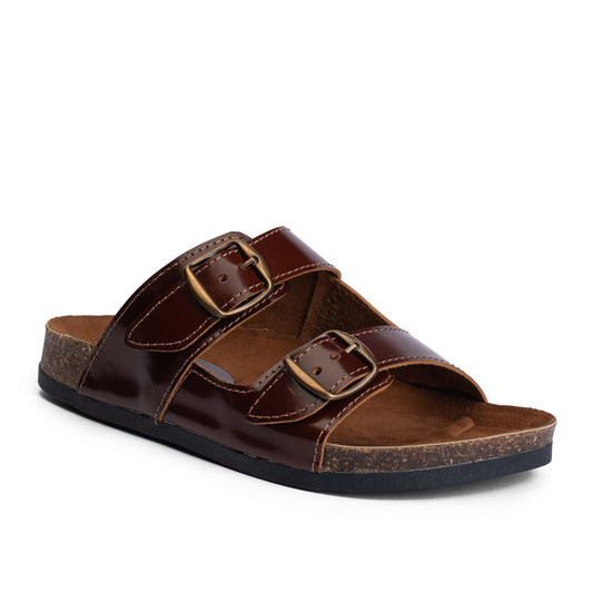 Arizona Natural Leather Slippers