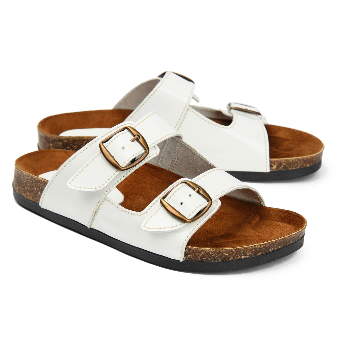 Arizona Natural Leather Slippers