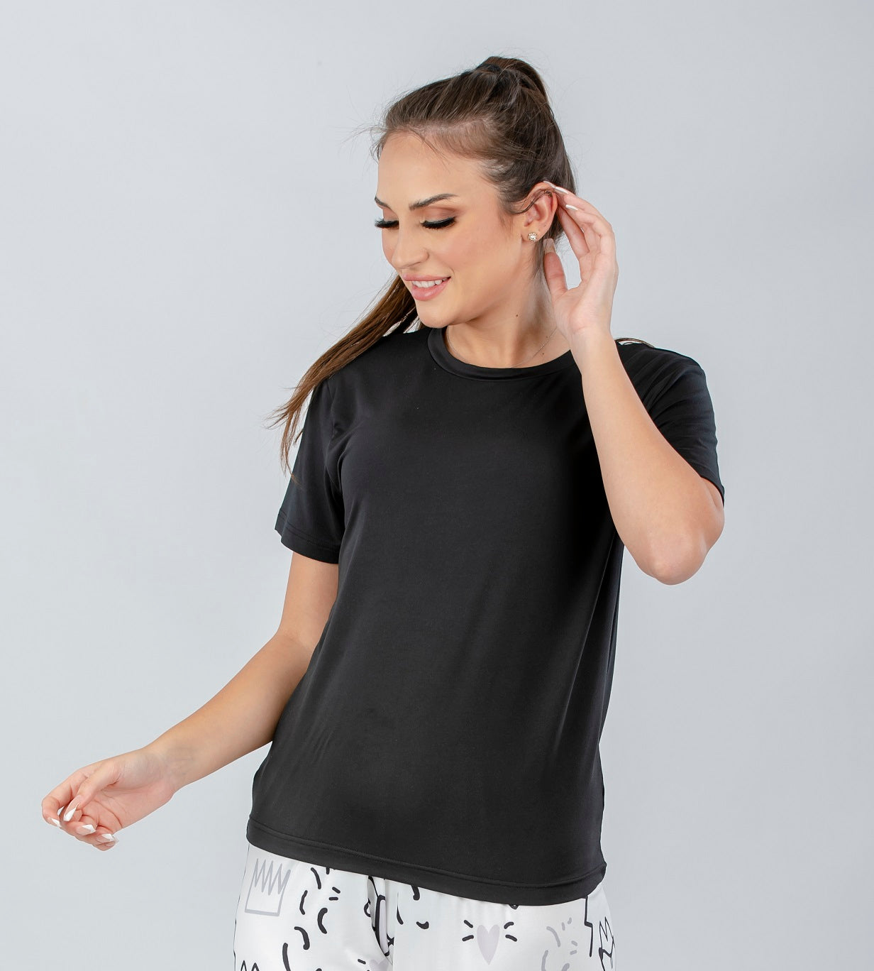 Plain Short Sleeve T-Shirt