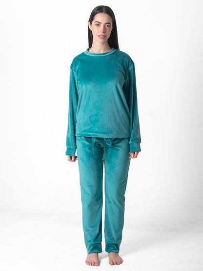 Velvet Plain Pant