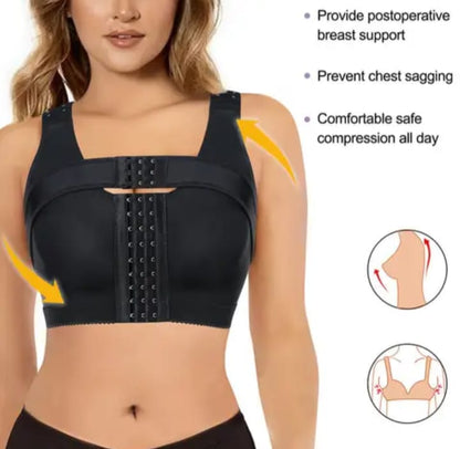 Sculpt Fit Post-Surgery Bra - Black