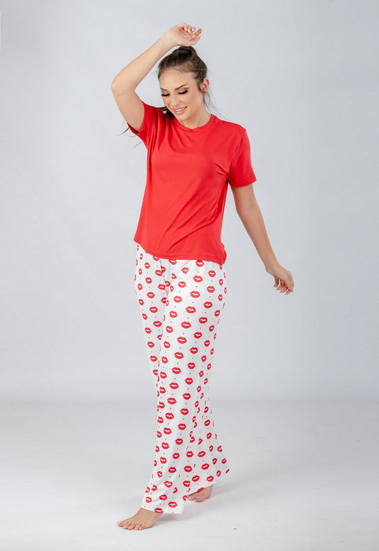 Short Sleeve Pajama Set