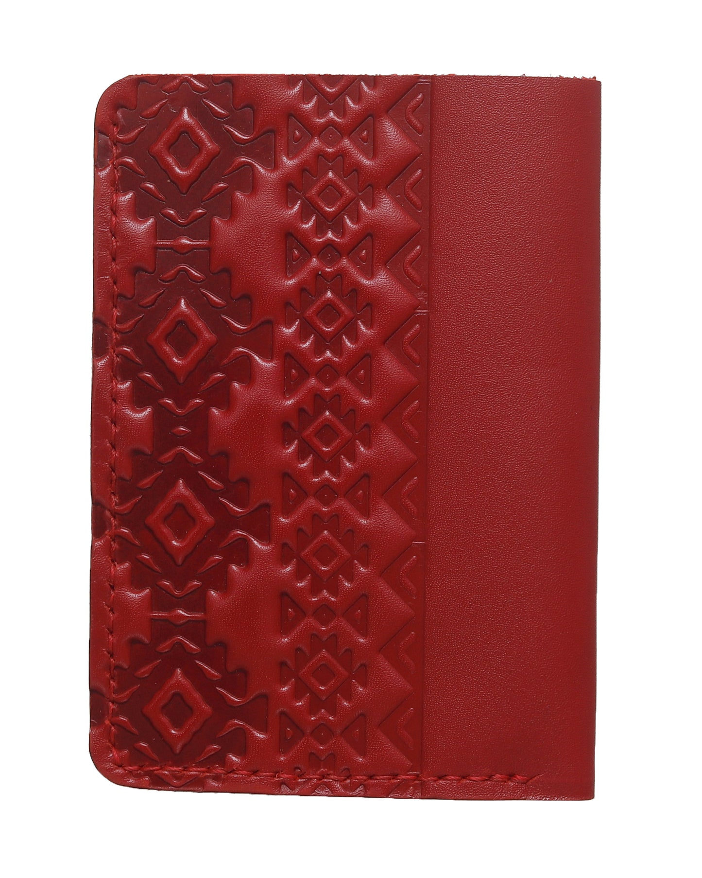 Geometric Design Leather Wallet 12.5*8 cm