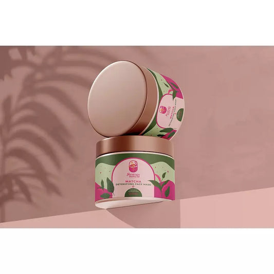 Flamingo natural Matcha Face Mask