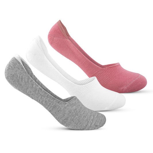 Pack Of 3 plain Invisible socks