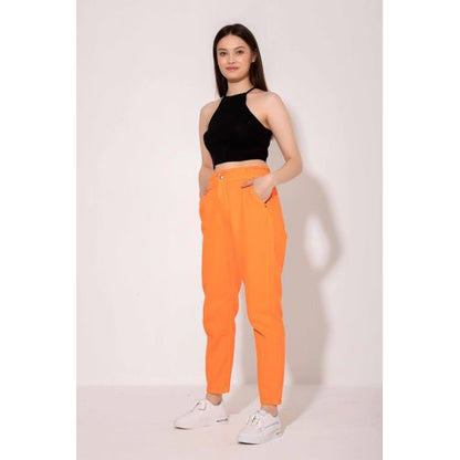 Over Dye Orange Pants