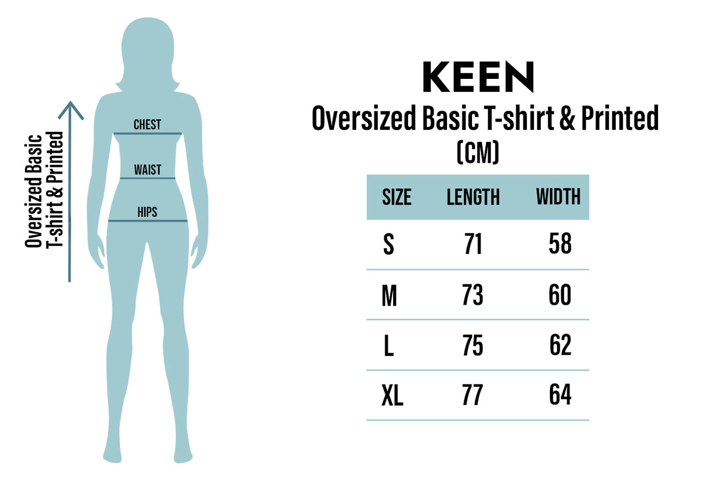 Cotton Solid Oversized T-Shirt – White