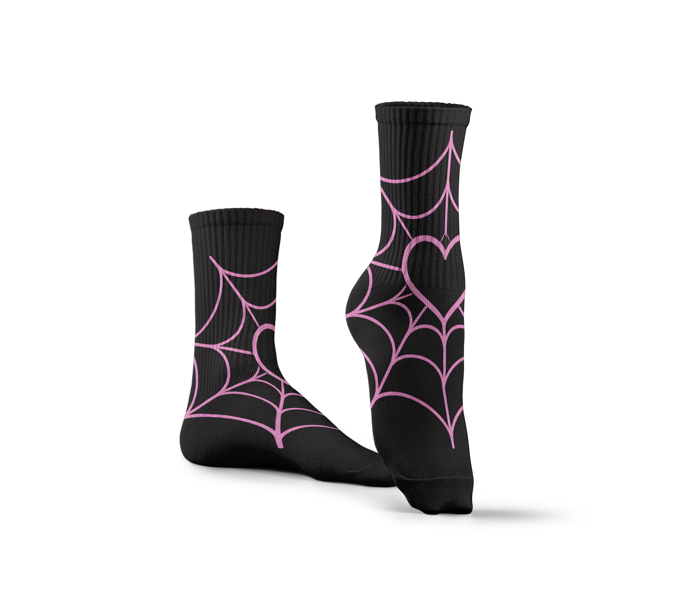Midnight Web Socks