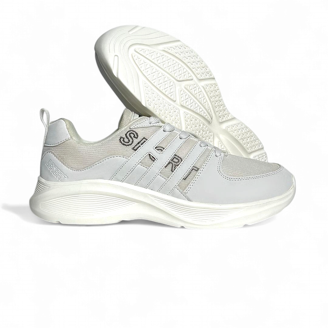 Leather Glory Sneakers - White