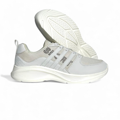 Leather Glory Sneakers - White