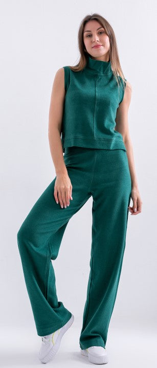 Green cashmere set