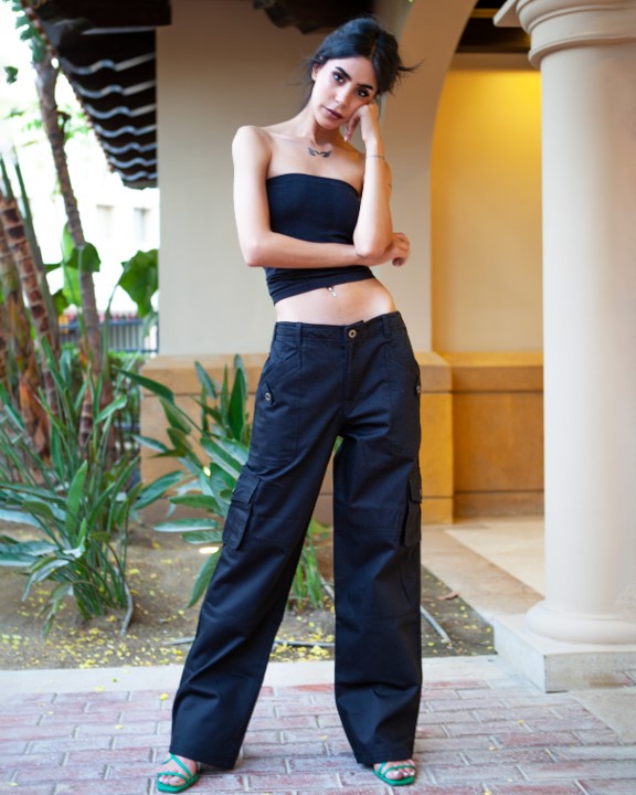 Black Cargo Pants