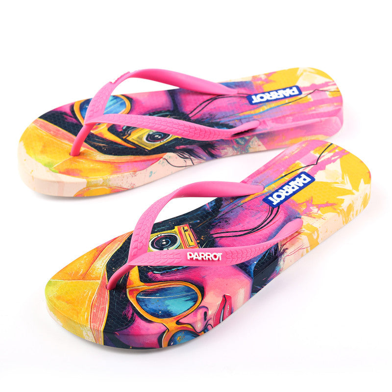 Rubber Summer Slipper - Multicolor