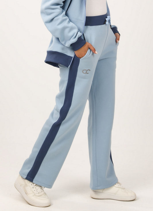 Bi-Tone Straight Leg Pants