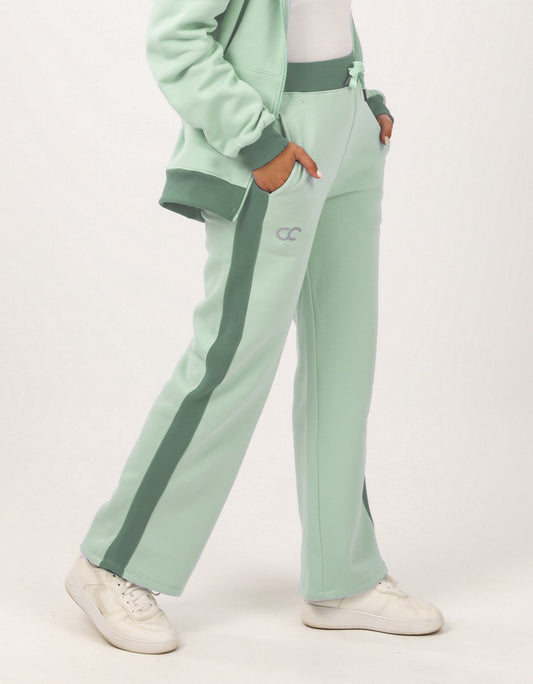 Bi-Tone Straight Leg Pants