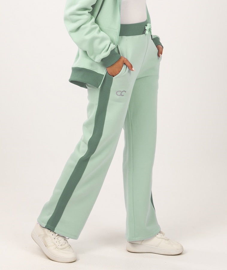 Bi-Tone Straight Leg Pants