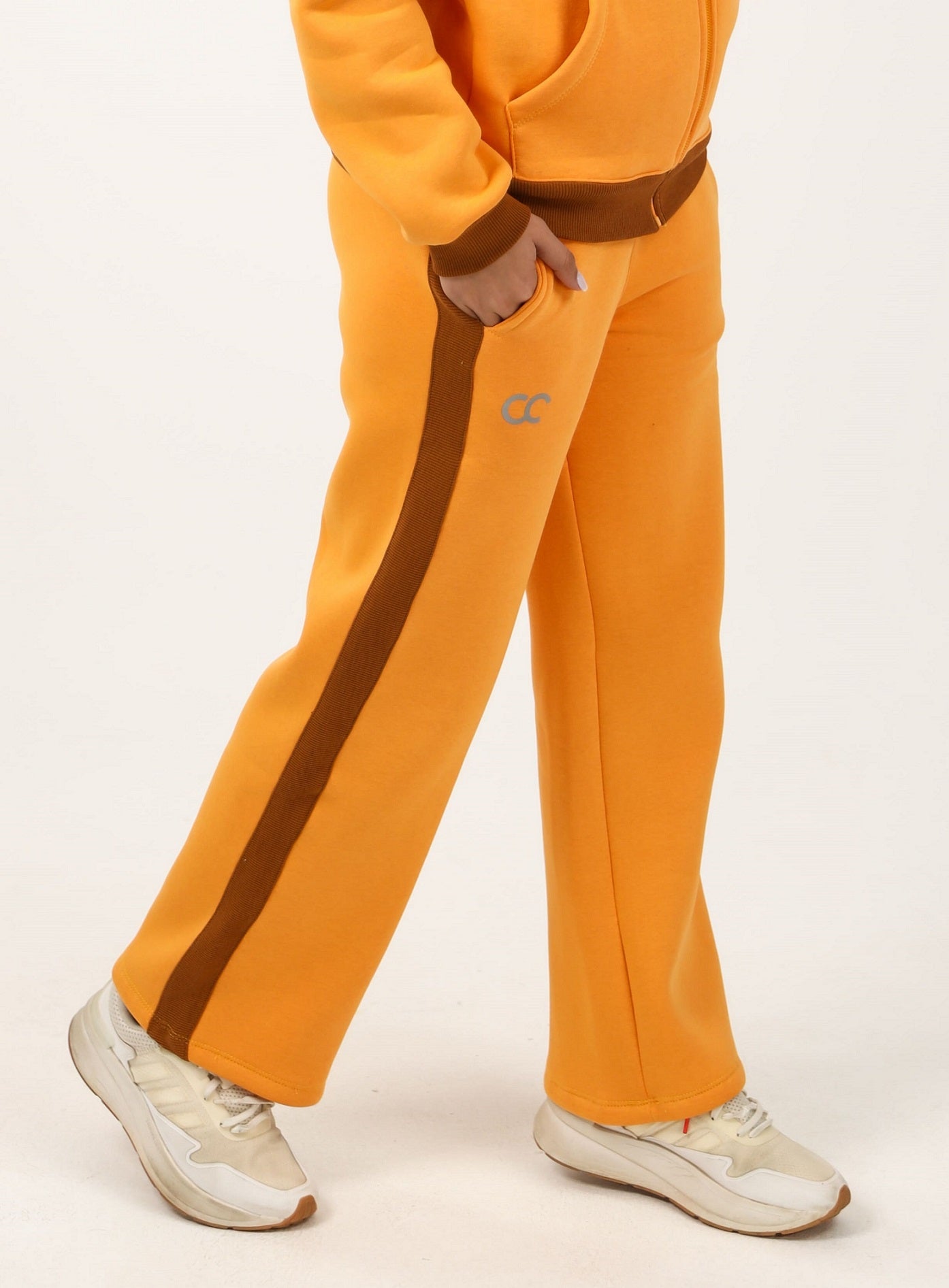 Bi-Tone Straight Leg Pants