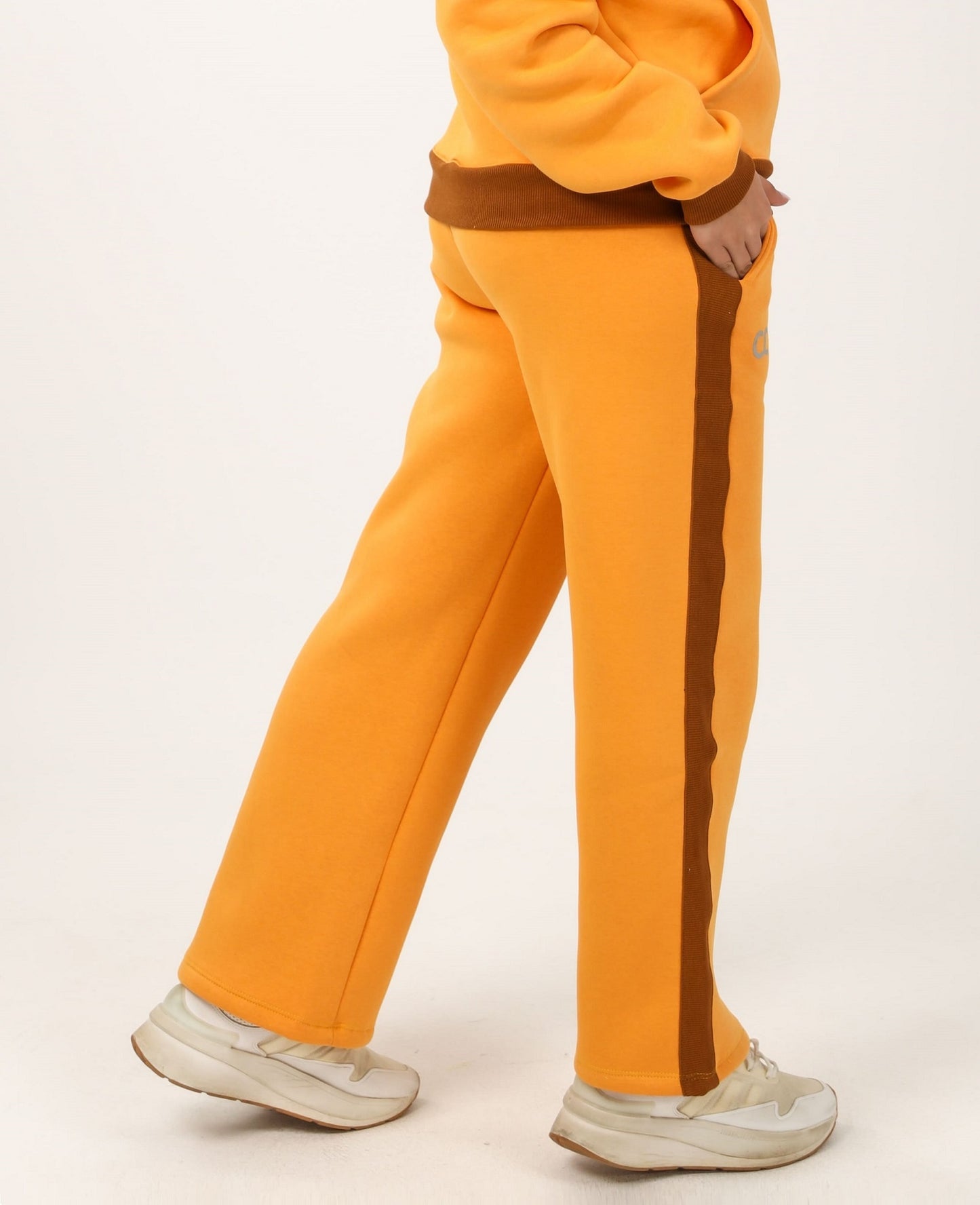 Bi-Tone Straight Leg Pants