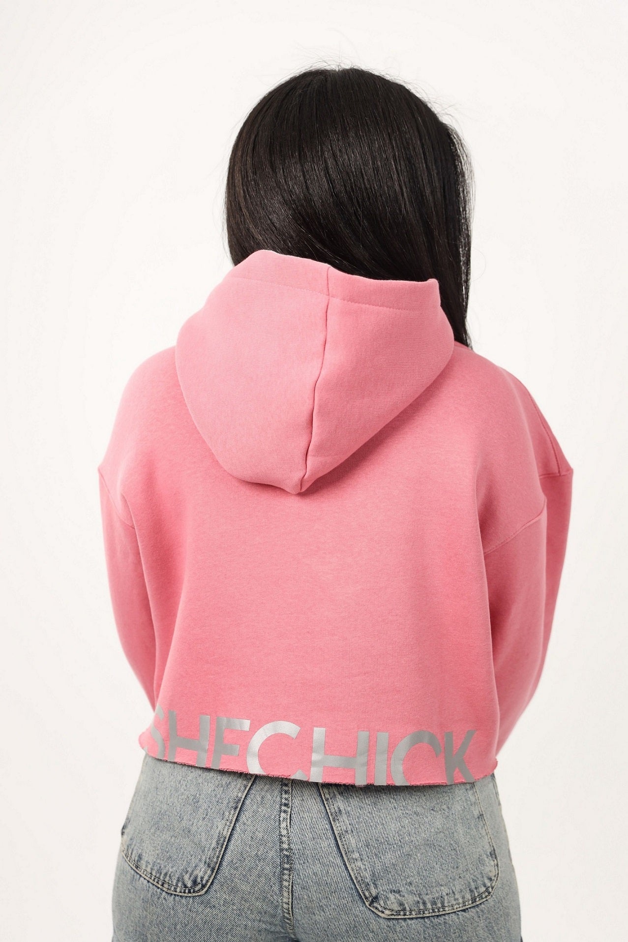 Over Sized Cropped Hoodie