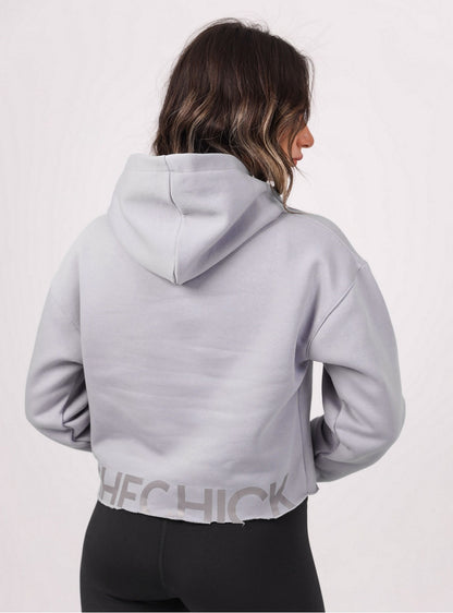 Over Sized Cropped Hoodie