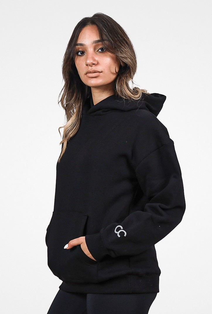 Over Sized Plain Hoodie