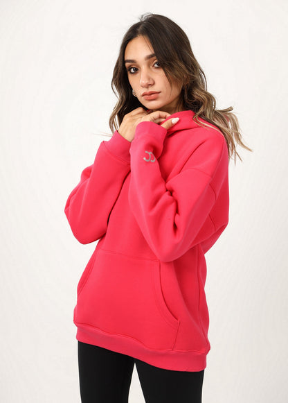 Over Sized Plain Hoodie