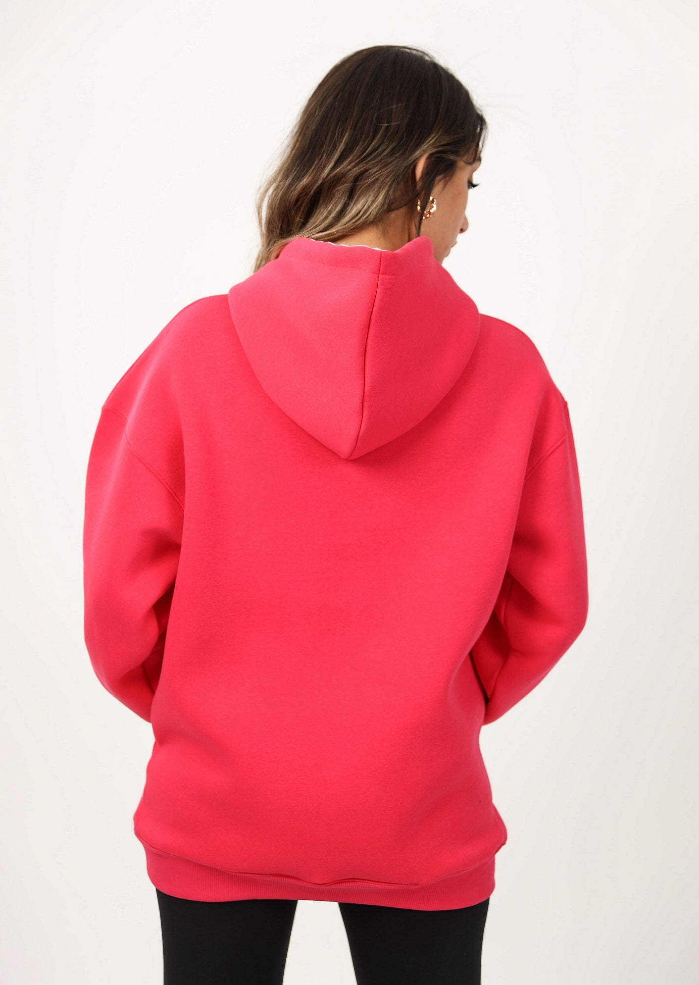 Over Sized Plain Hoodie