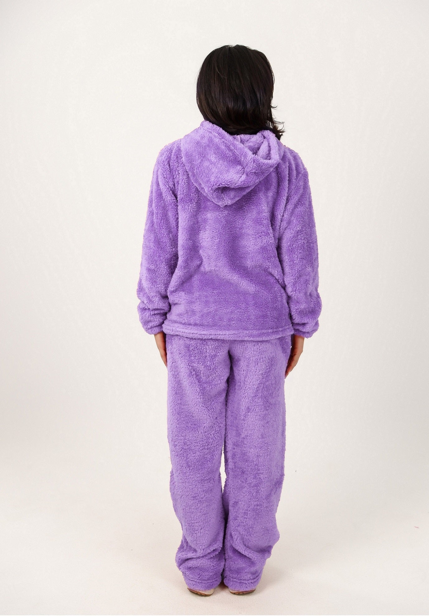 Teddy Hoodie Pajama Set