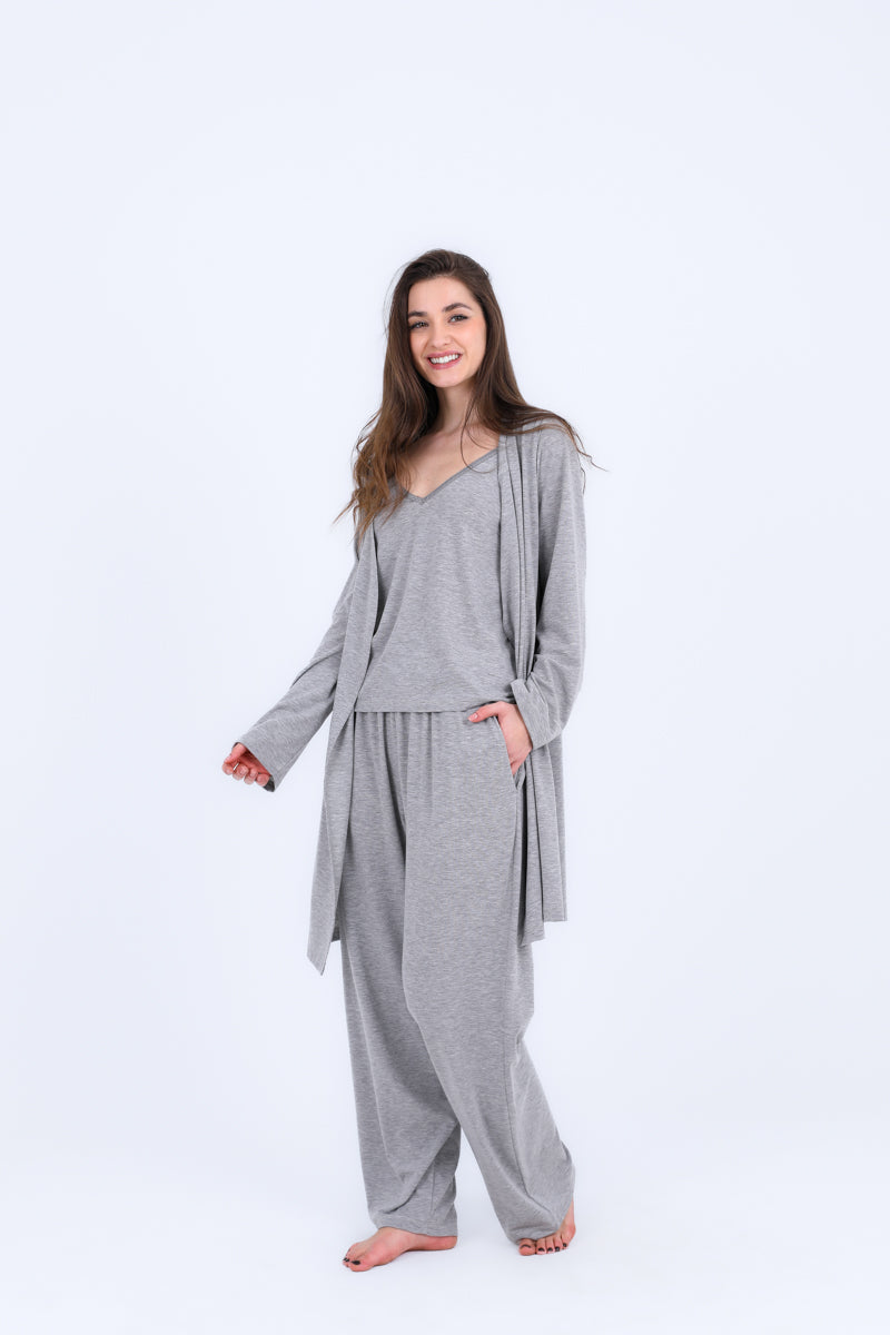 Hs 106- Cotton Pajama Set – 4 Pieces