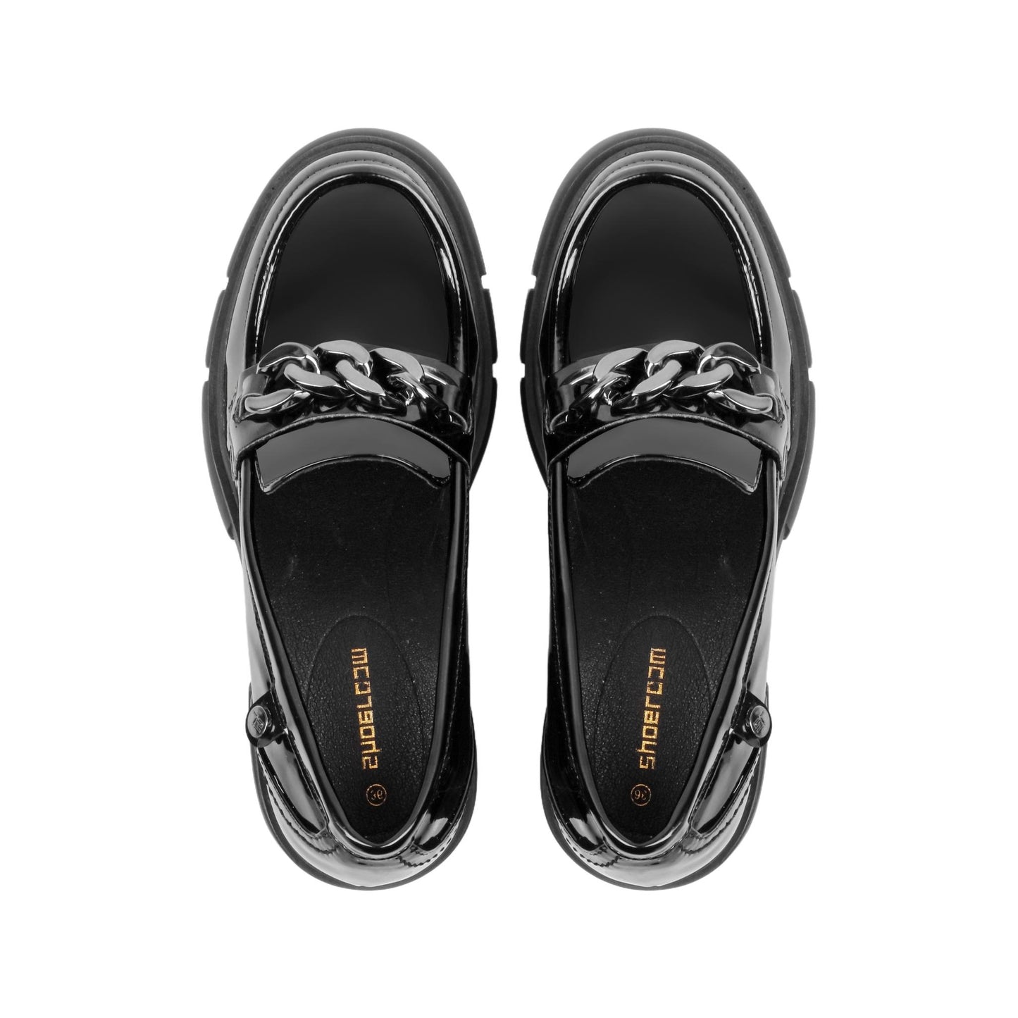 Sliver Chain Loafers