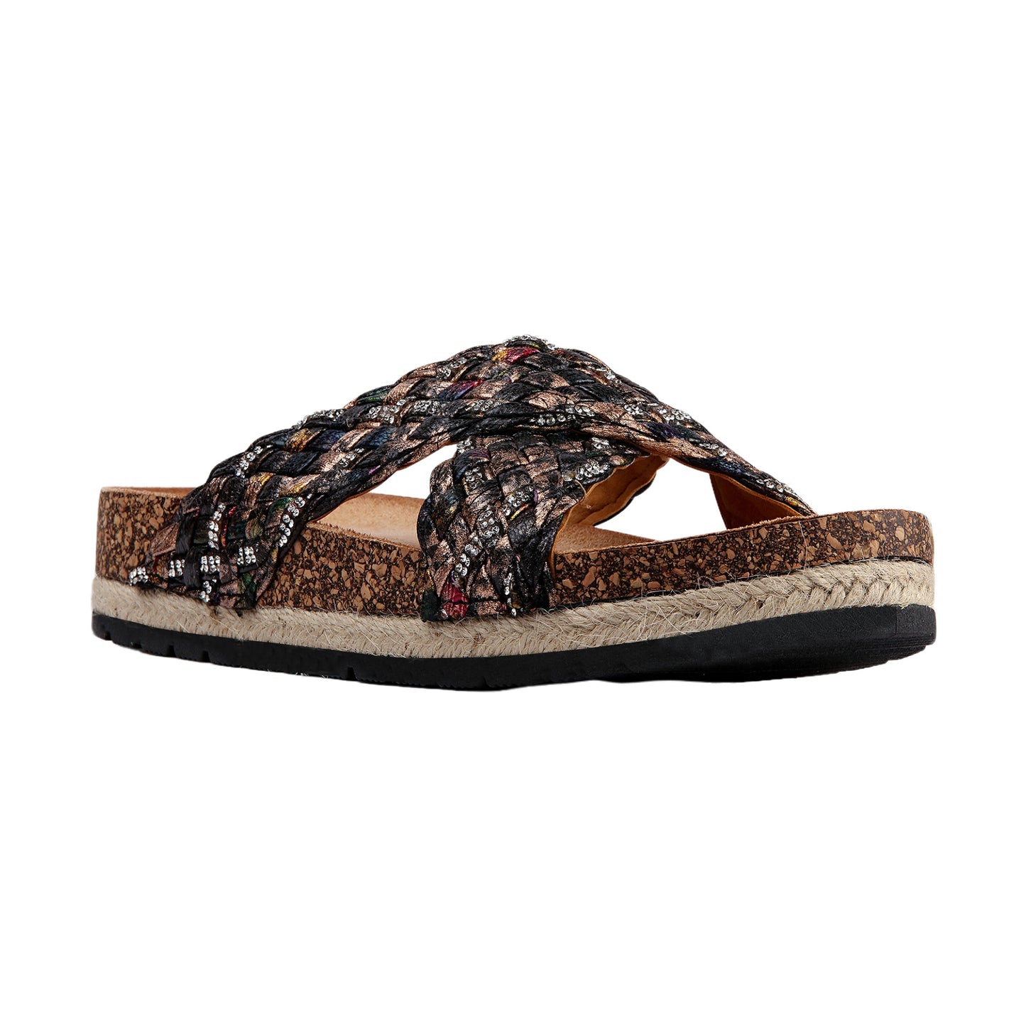 Cross Braided Thong Slipper