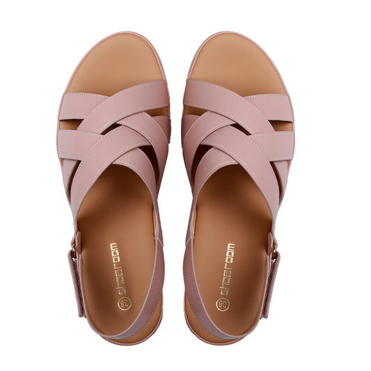 Cross Thong Flat Sandal