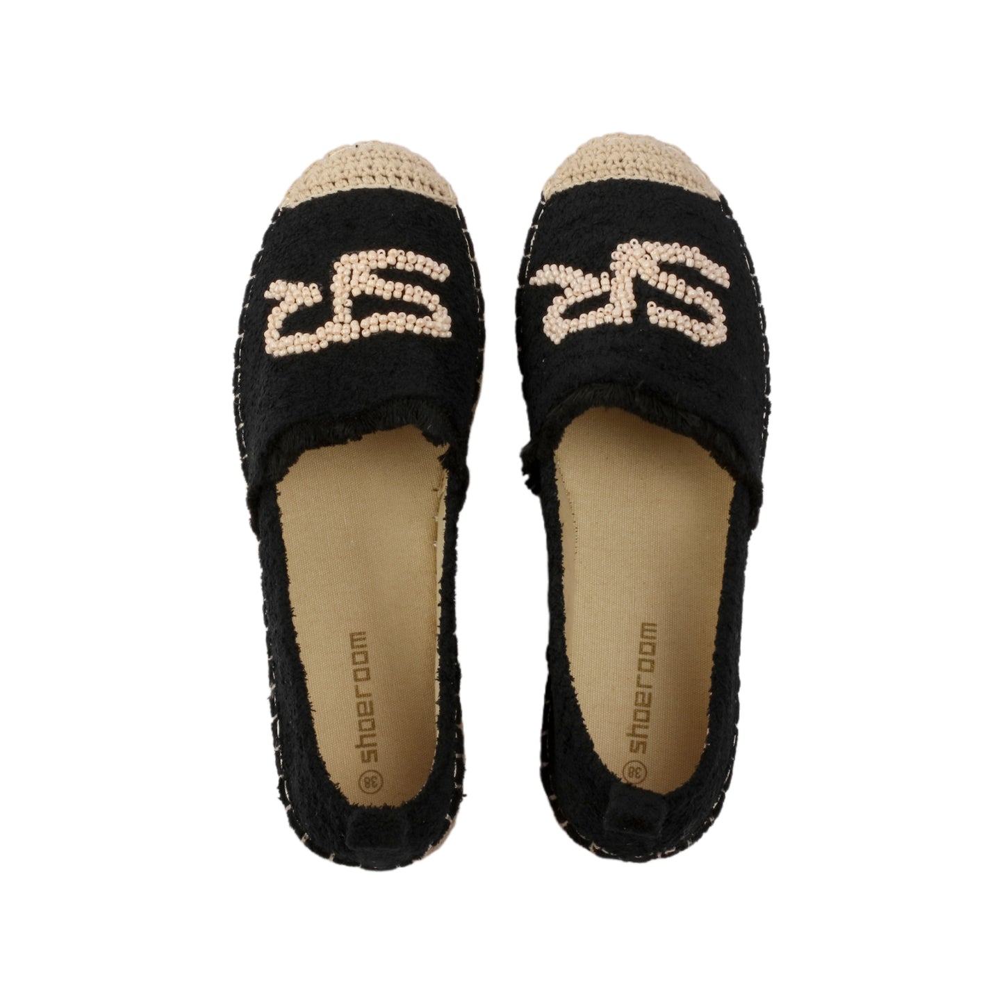 Espadrille flats - Black