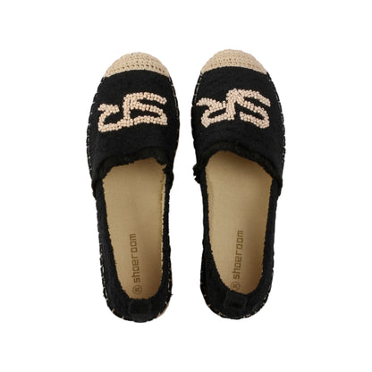 Espadrille flats - Black