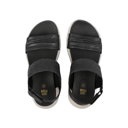 Open-toe sandal - black