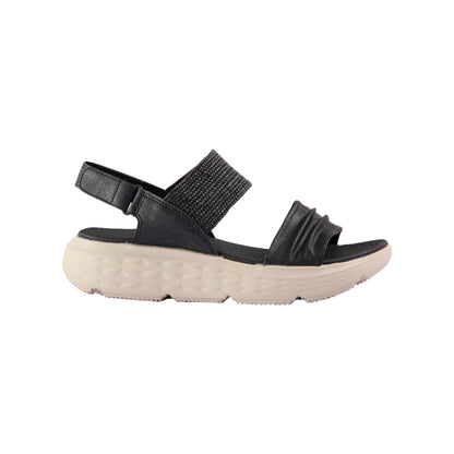 Open-toe sandal - black