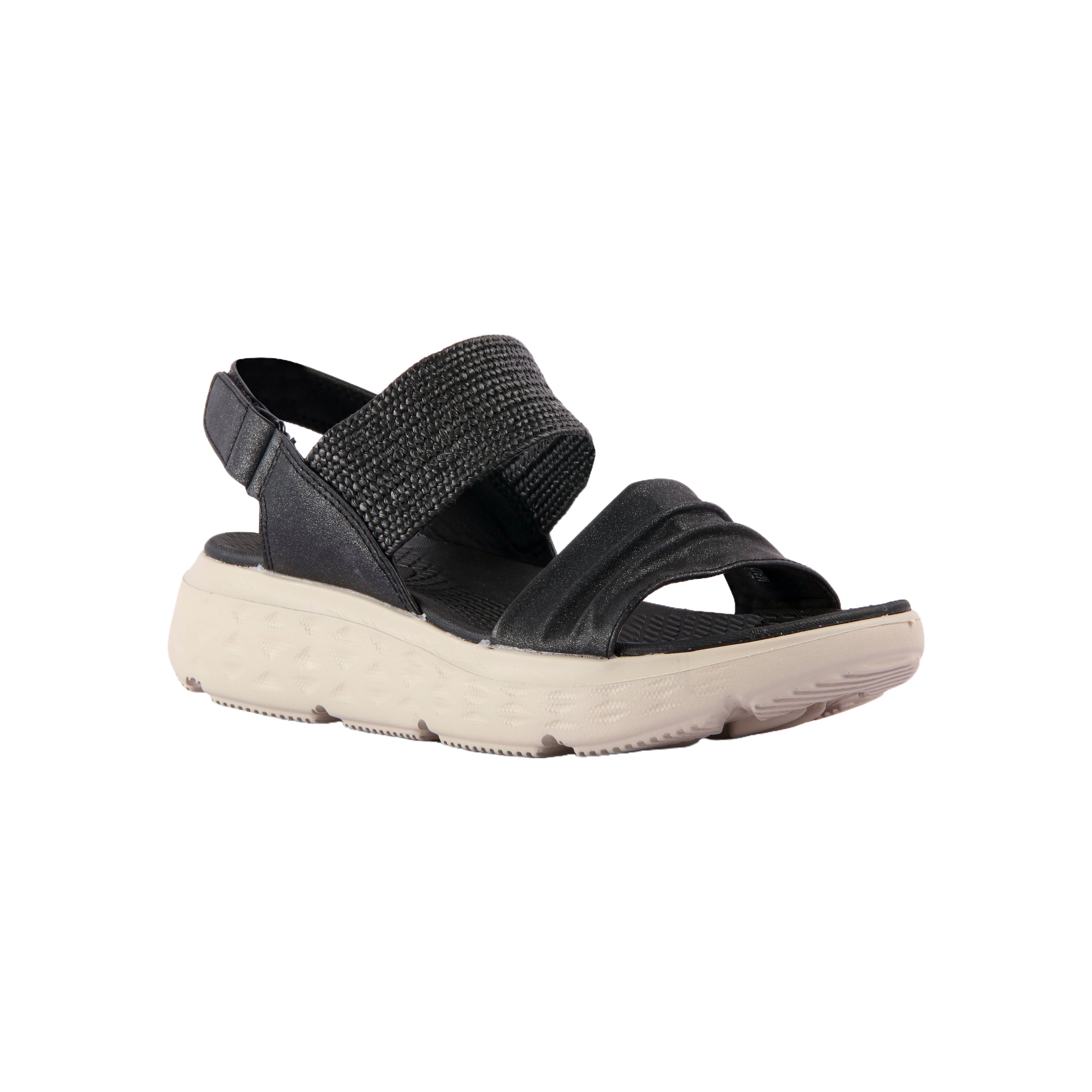 Open-toe sandal - black