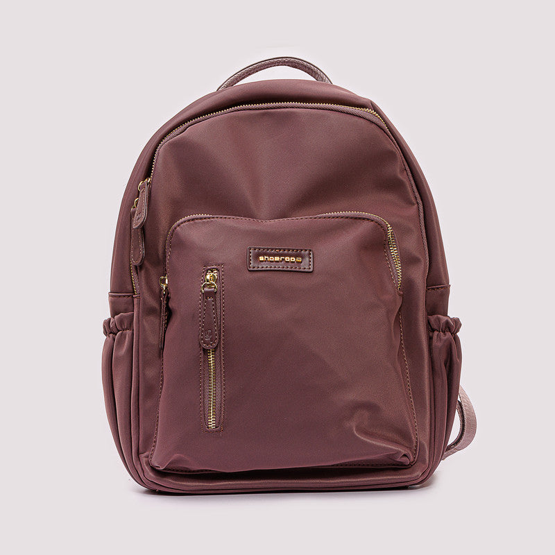 Multi Zippers Backpack with Side Pockets