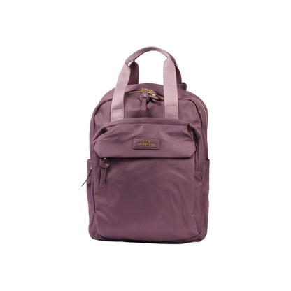 Pu Leather Solid Backpack – Purple (SR-B1570)