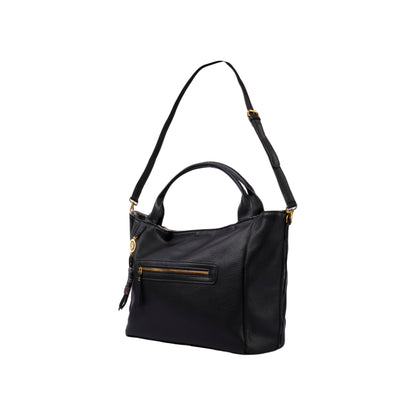 Front Zipper Hand Bag